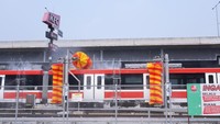 Sedangkan untuk area Light Maintenance dan Heavy Maintenance, saat ini masih dalam tahap pembangunan dengan progres pembangunan Depo mencapai 85,11%. Foto: Dok. KAI