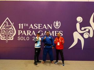 Indonesia Juara Umum, Mahasiswa Unesa Sumbang 2 Emas di ASEAN Para Games 2022