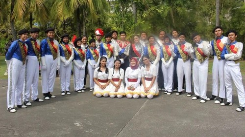 Marching Band Universitas Udayana Turut Memeriahkan Acara French Independence Day di Hotel Club Med Nusa Dua