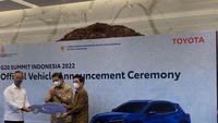 Nantinya mobil listrik ini digunakan untuk kendaraan pimpinan dan tamu-tamu negara dalam pertemuan KTT G20 di Bali pada November 2022 mendatang. Foto: Anisa Indraini