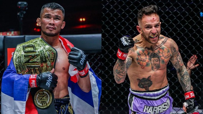 Nong-O vs Liam Harrison d ONE Fight Night 1 Sabtu (27/8/2022) pagi WIB