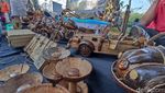 Saat Batok Kelapa Disulap Jadi Kreasi Seni Bernilai Jual Tinggi