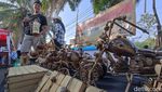 Saat Batok Kelapa Disulap Jadi Kreasi Seni Bernilai Jual Tinggi