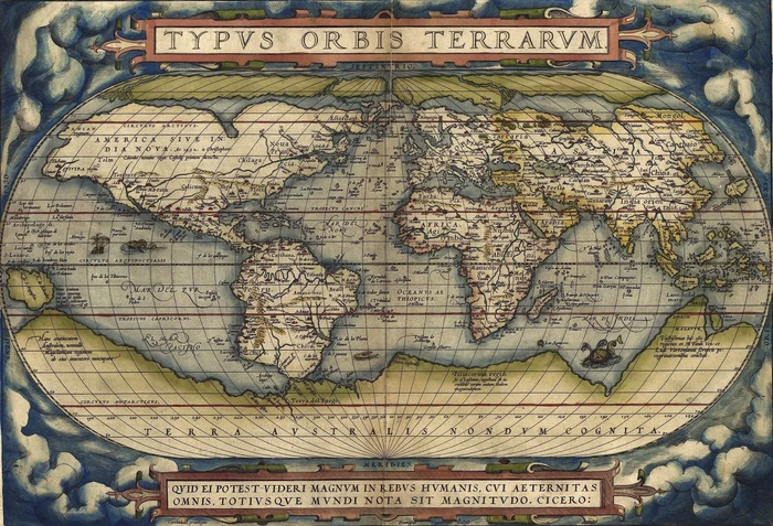 Peta Abraham Ortelius, Theatrum orbis terrarum