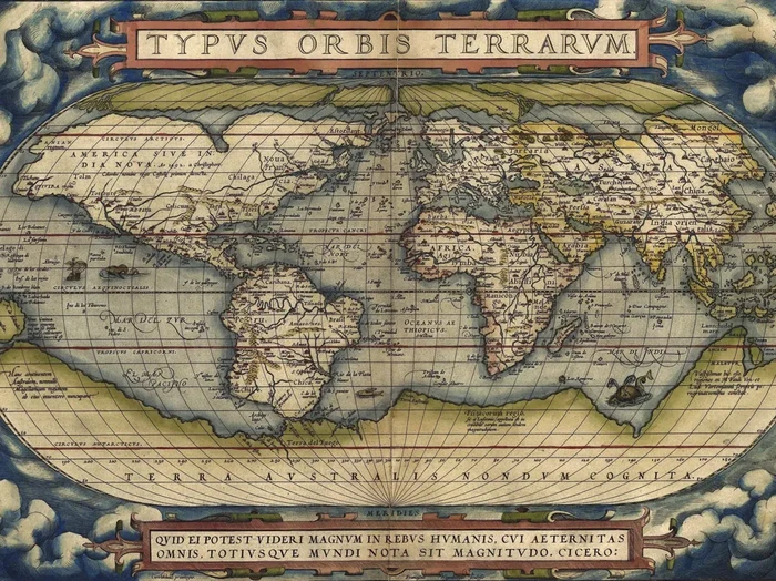Peta Abraham Ortelius, Theatrum orbis terrarum