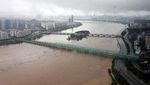 Potret Sungai Han yang Sebabkan Banjir di Seoul