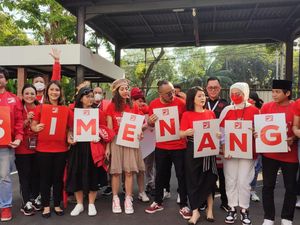 Dipimpin Giring, PSI Daftar Peserta Pemilu 2024 ke KPU