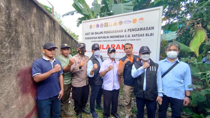 Satgas BLBI Kuasai Tanah Sjamsul Nursalim 41.605 M2 di Lampung