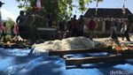 Meriahnya Tawur Sego, Tradisi Tolak Bala Warga Pelemsari Rembang