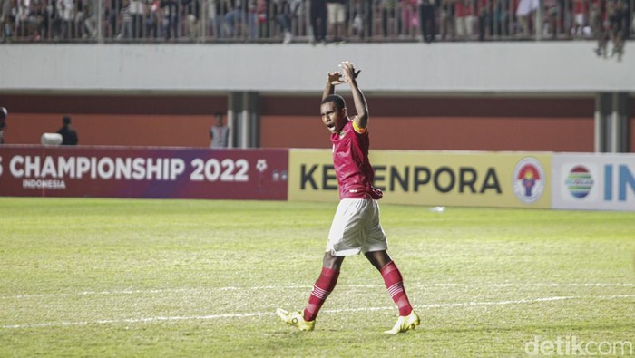 Timnas Indonesia U-16 lolos ke babak final Piala AFF U-16 2022 usai mengalahkan Myanmar lewat adu penalti di Stadion Maguwoharjo, Sleman, DI Yogyakarta, Rabu (10/8/2022).