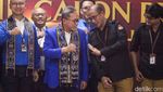 Trio Ketum KIB Kompak Daftarkan Partainya ke KPU, Begini Suasananya