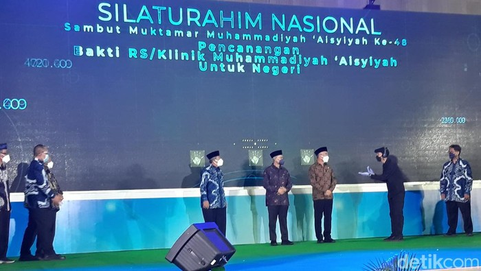 PP Muhammadiyah melalui Majelis Pelayanan Kesehatan Umum (MPKU) menggelar Pencanangan Bakti Rumah Sakit dan Klinik Muhammadiyah Aisyiyah untuk Negeri, Rabu (10/8/2022).