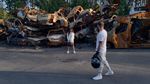 Makam Mobil di Ukraina, Korban Gempuran Pasukan Rusia