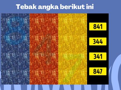 Yuk Uji Konsentrasimu! Angka Berapa yang Ngumpet pada Gambar-gambar Ini?