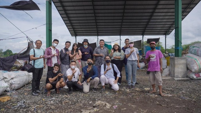 Besthotels Indonesia menggelar acara Tour De Trash berlangsung di Gianyar, Rabu (10/8/2022).