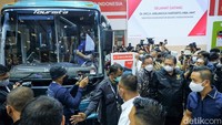 Pada GIIAS ini, total 25 merek kendaraan penumpang dan komersial hadir. Banyak yang membawa kendaraan listrik. 