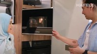 Di dalam rak hitam tersebut juga ada bagian-bagian tertentu untuk menyimpan alat masak sesuai dengan fungsinya. Foto: YouTube