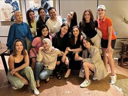 8 Foto Meet Up Geng Cendol yang Isinya Para Artis Sultan, Ada Nia Ramadhani