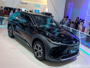 Ini Dia bZ4X, Mobil Listrik Andalan Toyota di GIIAS 2022