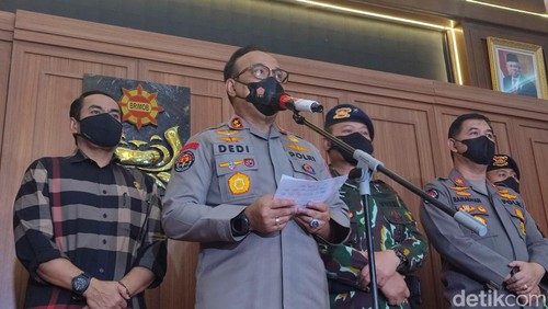 Kadiv Humas Polri Irjen Dedi Prasetyo (Rizky AM/detikcom)