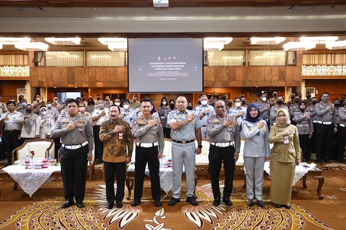 Korlantas-Kemdagri-Jasa Raharja-Pemprov Jatim