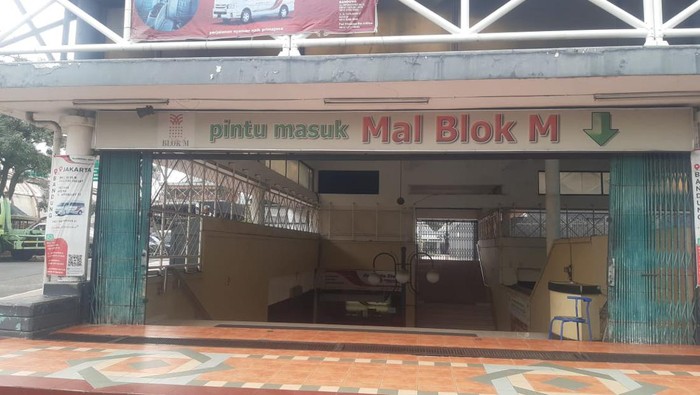 Mal Blok M Sepi/Achmad Dwi Afriyadi-detikcom