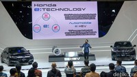 Honda menjadi salah satu pabrikan yang pertama meluncurkan mobilnya di ajang GIIAS 2022 di ICE BSD City, Tangerang, Kamis (11/8/2022).