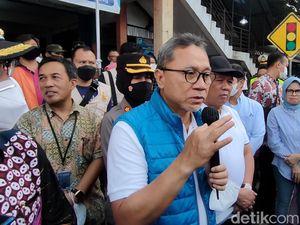 Zulhas Jamin Harga Bapok Terjangkau Jelang Nataru, yang Mahal Cuma Cabai