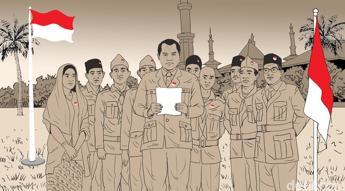 Pembacaan Proklamasi 15 Agustus 1945 di Cirebon