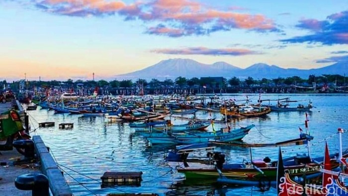 Perahu nelayan di Banyuwangi