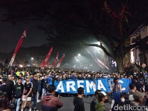 Saat Arema Lawan Persebaya, Aremania Sepakat Jaga Malang Tetap Aman