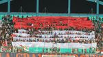 Potret Suporter Timnas Saksikan Semi Final Piala AFF U16 2022