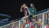 Para suporter sukses menjalankan tugasnya, dan menghantarkan timnas Indonesia U16 hingga laga final Piala AFF U16 2022.  Foto: Pius Erlangga/detikJateng