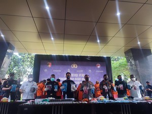 Polri Bongkar Jaringan Narkoba Lintas Wilayah Libatkan Oknum Polisi Jadi Kurir