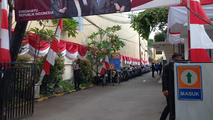 Suasana kantor Komnas HAM jelang pemeriksaan Irjen Ferdy Sambo (Anggi-detikcom)