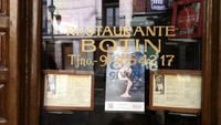 Restaurante Botin didirikan pria berkebangsaan Prancis, Jean Botin dan istrinya. Dahulu namanya Casa Botin.