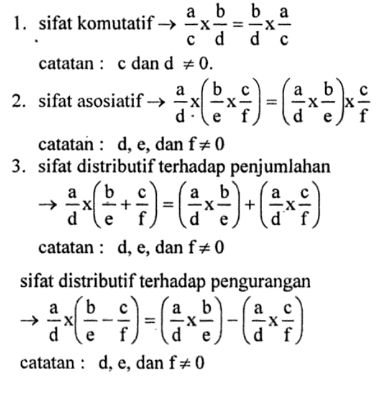 Penjelasan dan contoh soal bilangan pecahan.