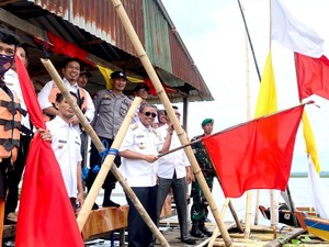 30 Nelayan di Wajo Ikuti Lomba Balap Perahu Meriahkan HUT RI