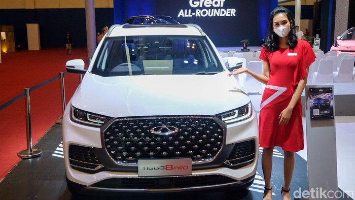 Chery ikut meramaikan GIIAS dengan seri Tiggo 7 Pro dan Tiggo 8 Pro. Kedua SUV ini sudah bisa di-pree booking.