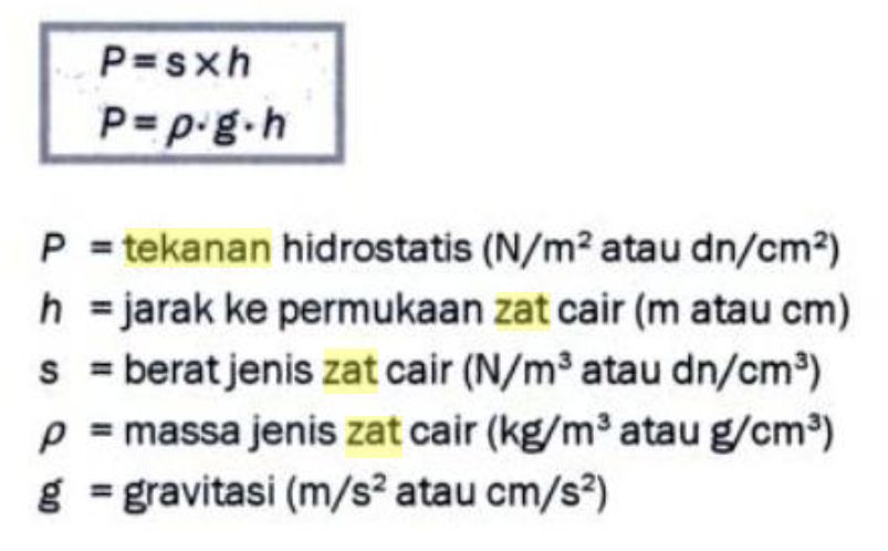 Energi tekanan.