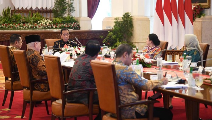 Jokowi Beretemu Pimpinan Lembaga Negara
