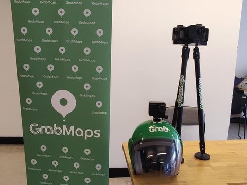 Kamera yang dipakai untuk pemetaan GrabMaps.