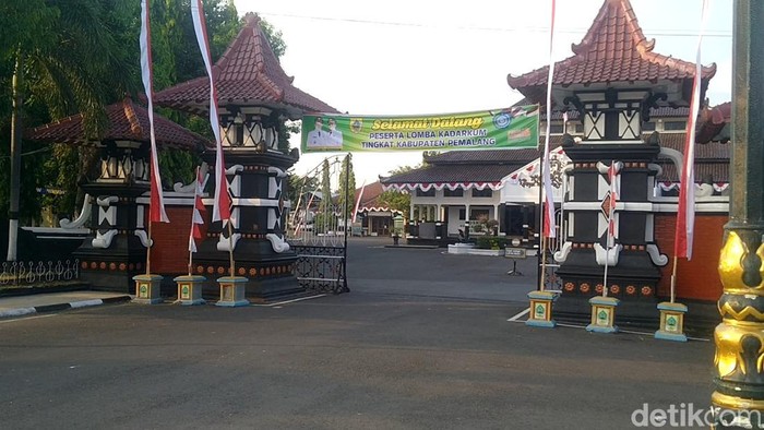 Kompleks kantor Bupati Pemalang, Jumat (12/8/2022). Kompleks kantor Bupati Pemalang, Jumat (12/8/2022).