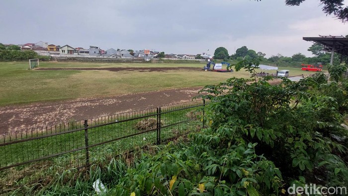 Kondisi Stadion Sangkuriang di Cimahi yang Memprihatinkan