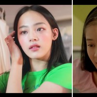 Terlebih gadis 18 tahun itu memiliki rambut panjang berwarna hitam yang sehat seperti Cinta di film Ada Apa Dengan Cinta. Foto: dok. ADOR, Twitter