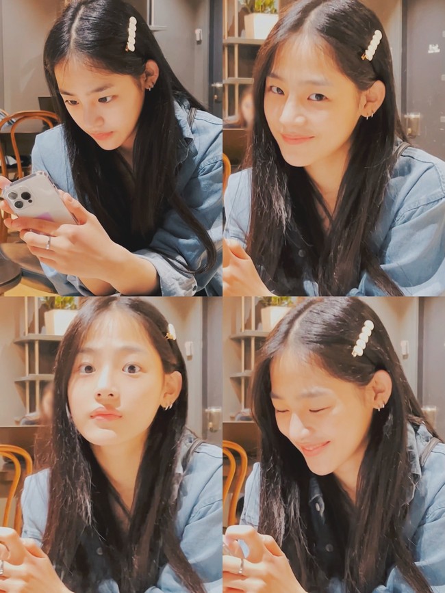 Minji NewJeans menempati peringkat pertama daftar idol KPop wanita terpopuler untuk pertama kalinya sejak debut pada 22 Juli 2022. Pencarian namanya berkaitan dengan penampilan Minji saat menampilkan lagu Ditto, Attention, dan OMG. Paras cantik Minji juga menjadi sorotan netizen Korea. Foto: Twitter