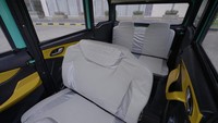 Kecepatan yang bisa dicapai yakni 40 km/jam, menggunakan disc motor with differential gear 1.000 W, baterai Lithium 60 V 100 Ah, dengan maksimal pengisian 6 Jam dan menggunakan ban jenis tubeless. Foto: Dok. Selis