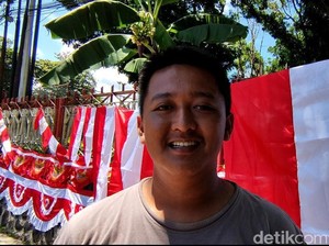 Pedagang Pernak-pernik Kemerdekaan di Manado, Ada yang Datang dari Bandung