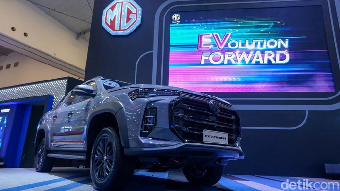 Penampakan MG Extender, Double Cabin Saingan Toyota Hilux MG Motor Indonesia resmi memperkenalkan MG Extender di GIIAS 2022. MG meluncurkan double cabin yang bisa menjadi saingan Toyota Hilux.