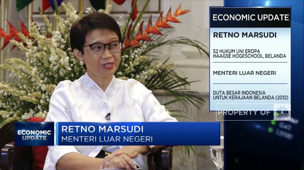 Retno Marsudi & Diplomasi RI Perjuangkan Kepentingan Nasional(CNBC Indonesia TV)